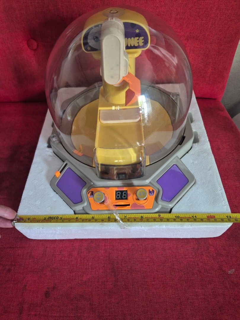 Claw machines (mini) 2 pcs (Category: Kids Toys) located in Bulacan. Submitted by anything_preloved_preloved (Listing ID 1379082046, Image 2). Description: price for each, negotiable if to take both..