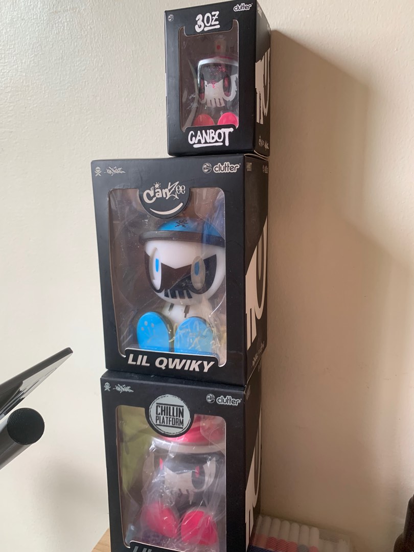 Clutter x Quiccs x Czee13 lil Qwiky, Hobbies & Toys, Memorabilia ...