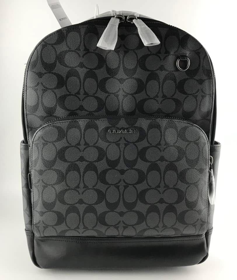COACH Backpack for Men (Category: Backpacks) located in Malolos. Submitted by moncaro.outlet (Listing ID 1379098585, Image 1). Description: COACH Outlet GRAHAM Backpack - Variations: In Signature Canvas/Leather - Size: L: 11 1/4” x H: 16 1/4” x W: 4 3/4” - Inclusions: COACH Paper Bag + Dust Bag - Lowest Price Guaranteed 💯 - From DTI Registered Supplier 🫡 - For MEETUP | PICKUP | DELIVERY ✅ FB Page: Moncaro Outlet IG Page: @moncaro.outlet.