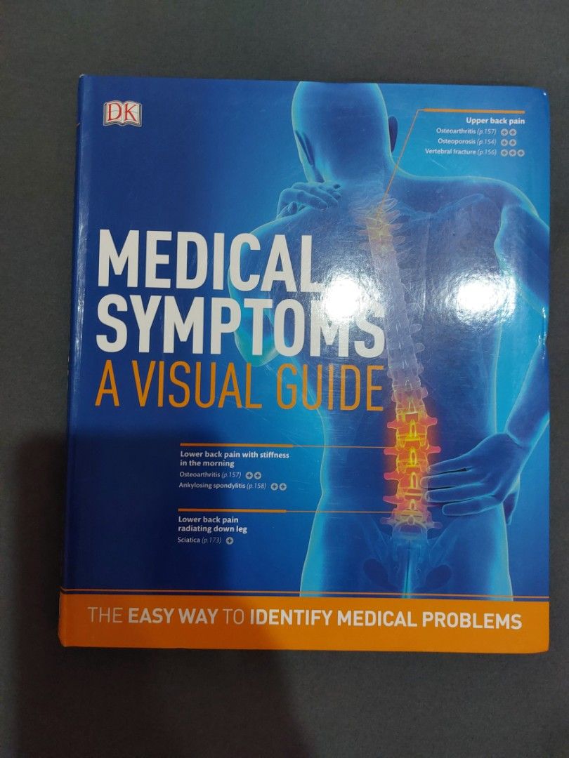 DK MEDICAL SYMPTOMS (Category: Textbooks) located in Tuguegarao City. Submitted by goodbuyclutter (Listing ID 1378983403, Image 1). Description: Also available: Astronomy-880 Beginners Coding- 880 Dreams Unlock- 400 Medical symptoms-500 Sew step by step- 450 Live your best life- 400 How food works- 880 How the body works- 700 How philosophy works-880 Mythology timeless- 1,300.