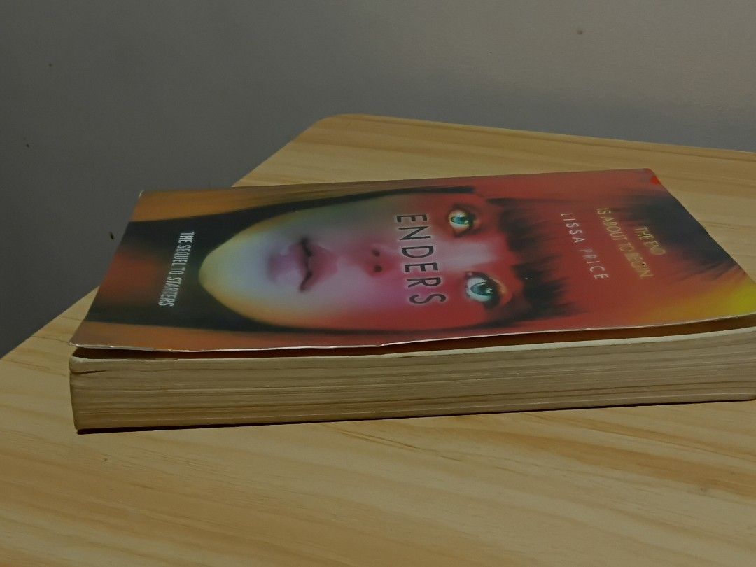 ENDERS by lissa price (Category: Storybooks) located in Cavite. Submitted by 4leafcolover (Listing ID 1378945216, Image 3). Description: -authentic copy (bought from nbs) -plastic covered -rfs: decluttering.