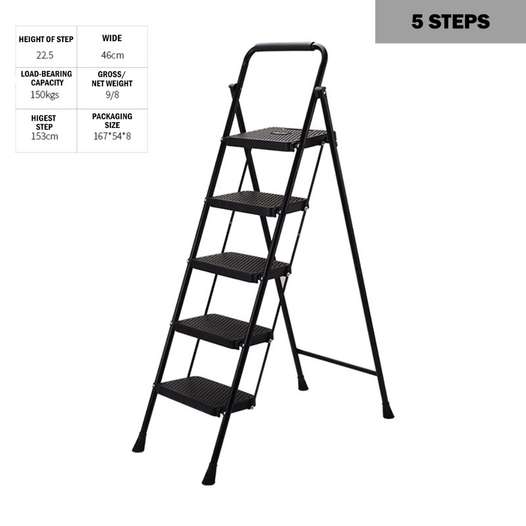 [FREE DELIVERY] Easy Carry Widening Step Foldable Ladder/Space Saving ...