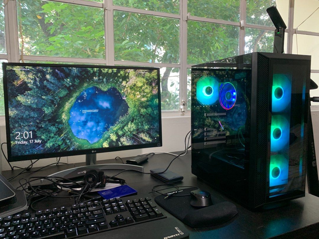 Gaming Desktop Ryzen 3700x Rtx 2060 Super Gaming PC AMD Ryzen