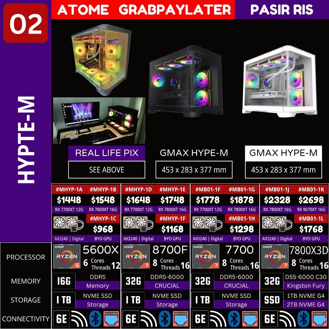 GAMING PC BUILDS 2025 MASTERLIST | CHEAP BUDGET GAMING PC BUILD CUSTOM DESKTOP RIG | AMD RYZEN 5 3600 5600 5600X 7600 7 7700 7800X3D DESKTOP GAMING PC | MASTERLIST #MSTRBUILDS63168000663041112