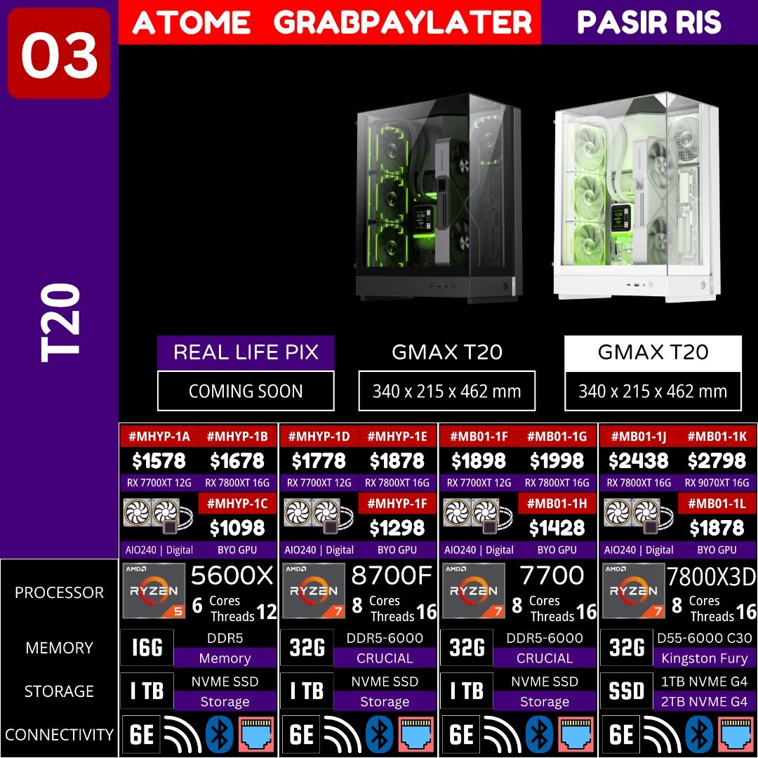 GAMING PC BUILDS 2025 MASTERLIST | CHEAP BUDGET GAMING PC BUILD CUSTOM DESKTOP RIG | AMD RYZEN 5 3600 5600 5600X 7600 7 7700 7800X3D DESKTOP GAMING PC | MASTERLIST #MSTRBUILDS63168000663041113