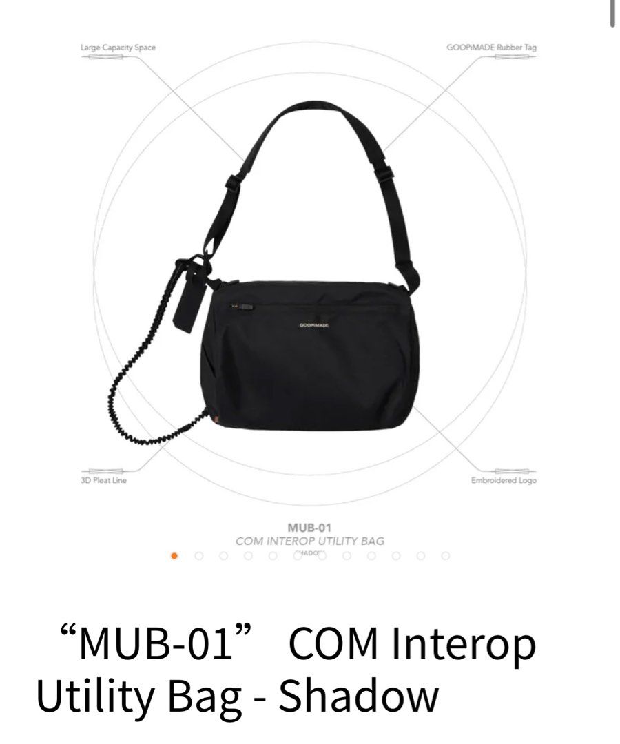 Goopimade 2025 Utility Bag (Category: Bags & Wallets) located in Singapore. Submitted by shang.co9 (Listing ID 1379078663, Image 1). Description: Used once. Superb condition .