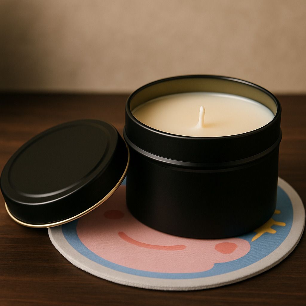 由 hamster.candle (刊登 ID 1379110717，圖片 1) 提交，位於 新北市 (New Taipei) 的 *hamster.candle* 手工蠟燭 馬口鐵罐 容器蠟燭 擺設蠟燭 各種香氣 大豆蠟+椰子蠟 80G (類別：居家香薰)，說明：手工蠟燭 容器蠟燭 擺設蠟燭 各種香氣 雖然很可愛 但不可以食用喔 內容物:大豆蠟+椰子蠟+燭芯+香精 黑色馬口鐵罐 長:5cm 寬:7cm 手工製作需要3~5天 看複雜程度 目前只販售容器蠟燭因為是手工製作 會有瑕疵皆為正常!!! 但我會努力讓她漂漂亮亮的到您手裡!! 香氣選擇!! SWEET HEART (香甜氣味) 香甜草本(似 含羞草小荳蔻) 薰衣草(似 LE LABO31) 草本清香(似 LE LABO東京10) 高雅花香(似 潘海莉根月亮女神) 玫瑰(似Diptyque 玫瑰之水) 玫瑰花香(似 潘海利根狐狸玫瑰) 微甜無花果(似 希臘無花果) 法國檀香(就...沈木香) 東方清新調(似 曠野之心) - 燃燒時請放