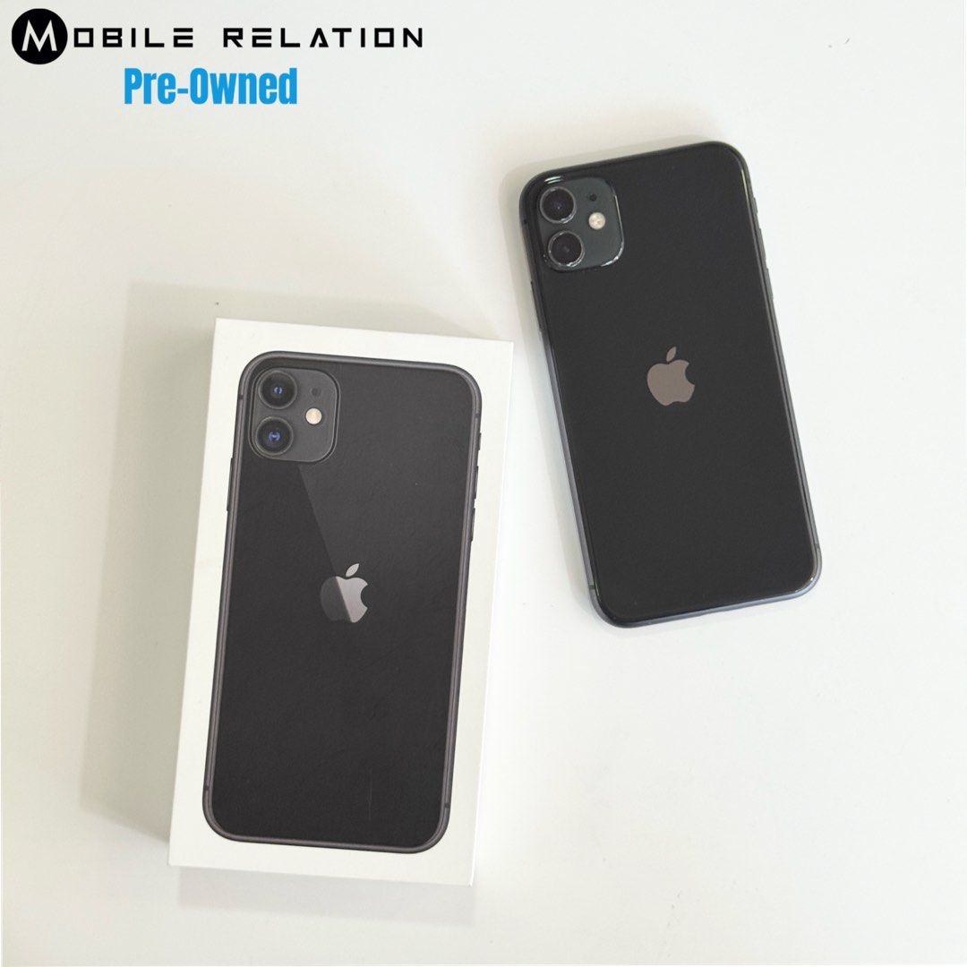 iPhone 11 Black 64GB (Category: iPhone 11 Series) located in Singapore. Submitted by mobilerelation.com.sg (Listing ID 1379063644, Image 1). Description: .