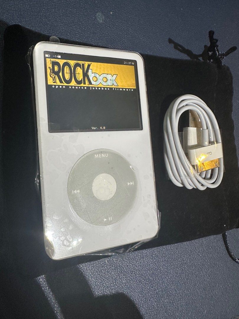 iPod Video Gen 5.5 white 512GB SSD Rockbox Mod63235537047043111