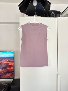 Japan Coco Deal Purple Top 日牌紫色針織背心64246532104322110