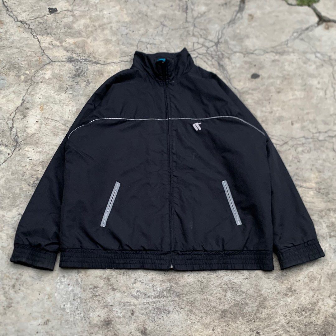 Karl Kani Reflective Jacket, Fesyen Pria, Pakaian Baju Luaran di