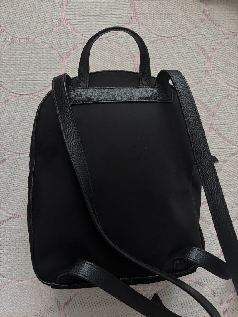 Kate Spade Black Backpack (Category: Backpacks) located in Makati City. Submitted by fittedsecond (Listing ID 1378989149, Image 2). Description: like new, needs a little wiping from dust barely used, in perfect condition authentic and original perfect basic!.
