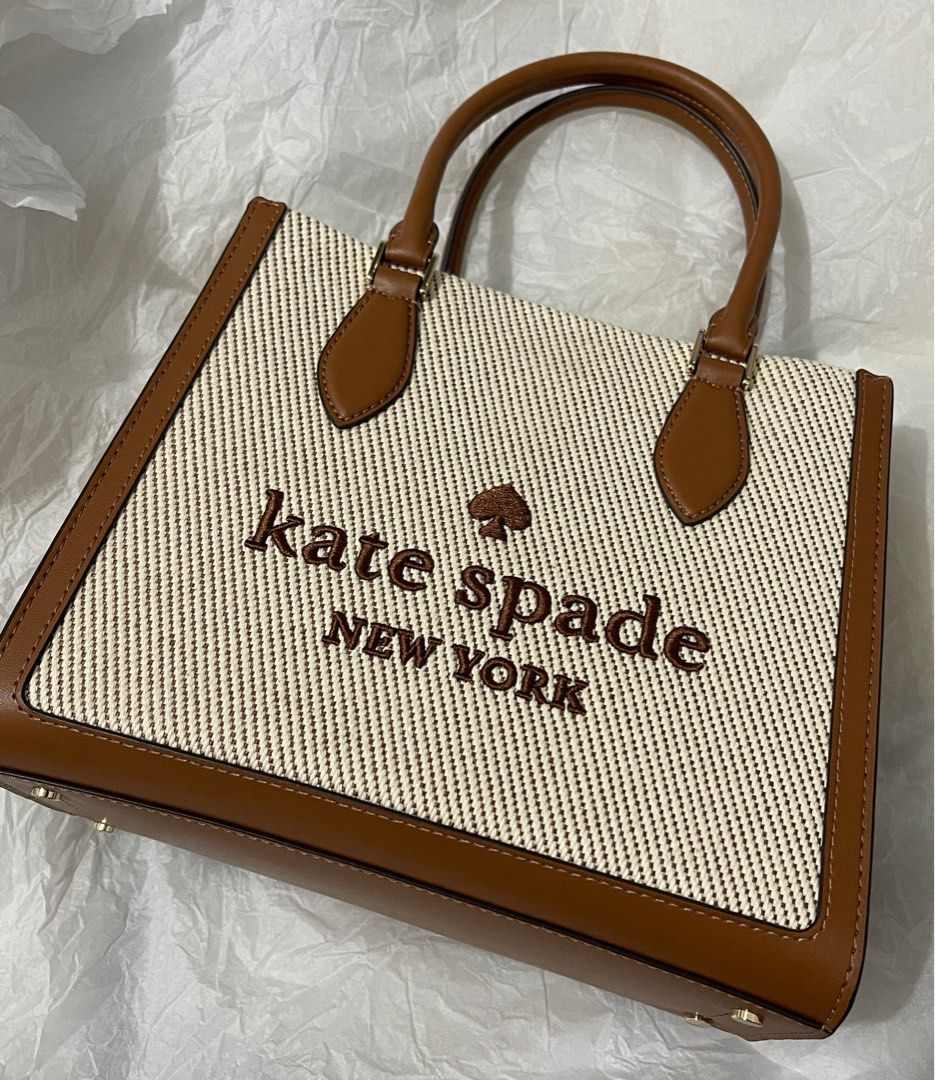 Kate Spade Small Tote (Category: Luxury Bags & Wallets) located in Mandaluyong City. Submitted by shopgirlsass (Listing ID 1379052574, Image 1). Description: Brand new with tag from the US.