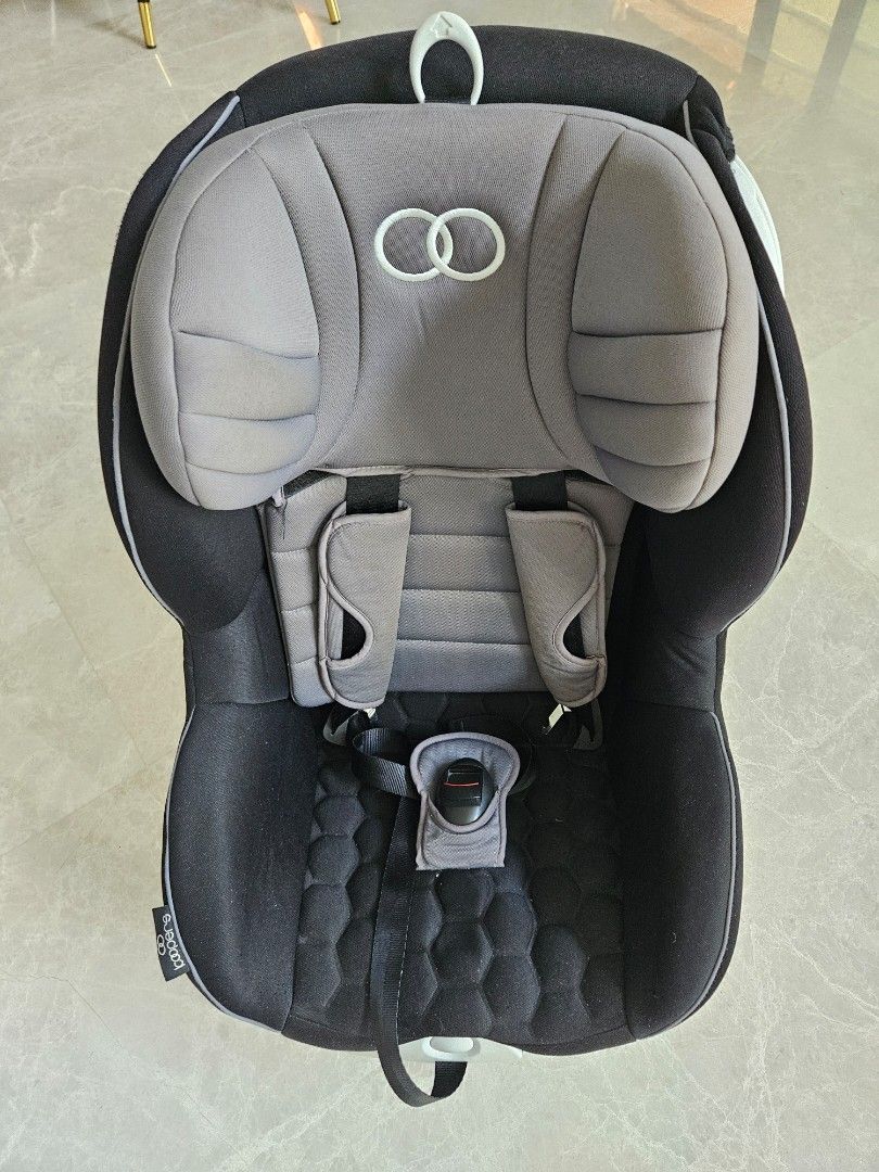 Koopers Duo Baby Car Seat (Category: Car Seats) located in Singapore. Submitted by jerry_chaoz (Listing ID 1379010857, Image 1). Description: The Koopers Duo Baby Car Seat, designed to offer safety and comfort for your little one from birth to pre-teen. With its Duo Installation feature, you can easily secure it using either ISOFIX or a seat belt. - Well-maintained and ready to use..