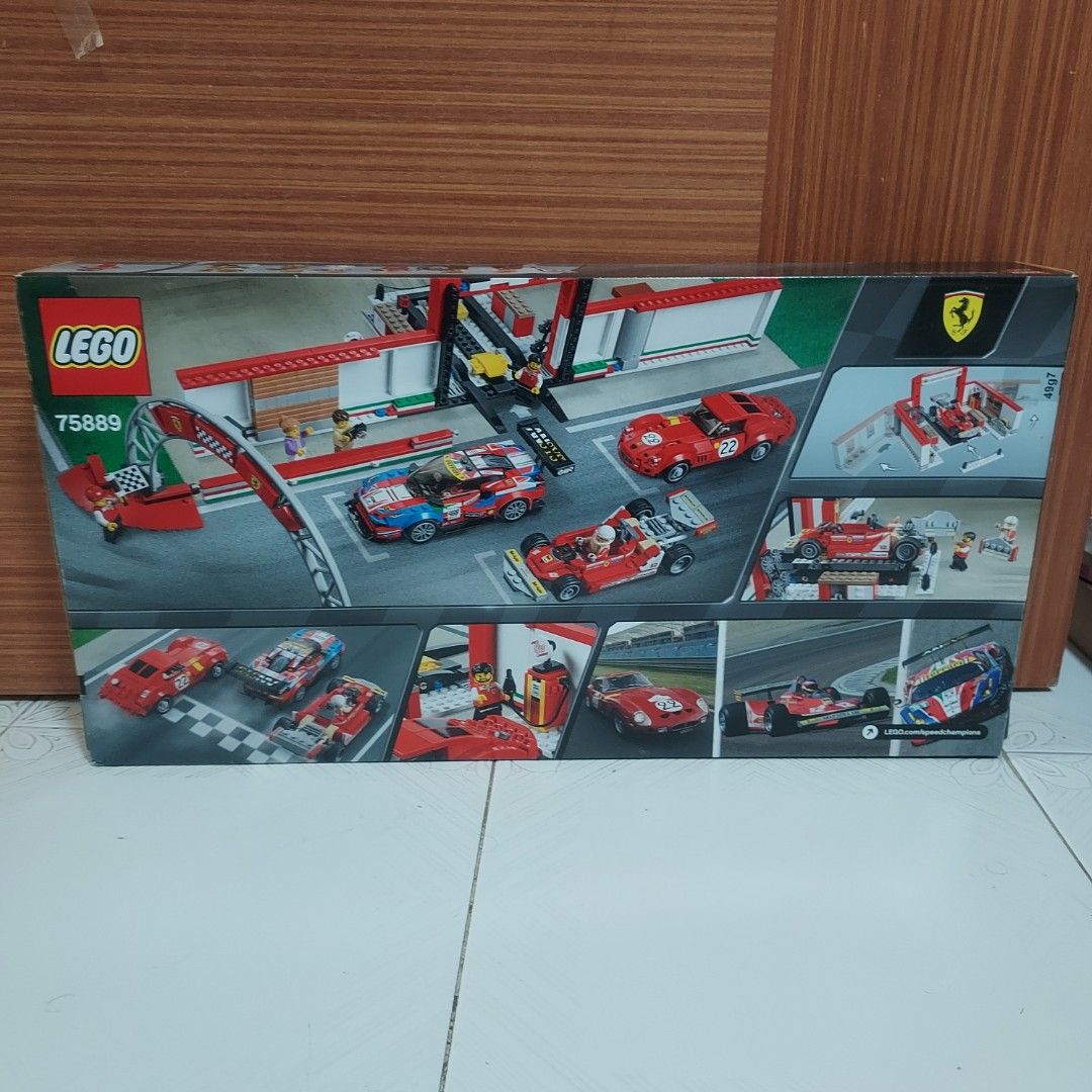 75889 Lego 75889 Ferrari Ultimate Garage Speed Champions, Hobbies & Toys ...