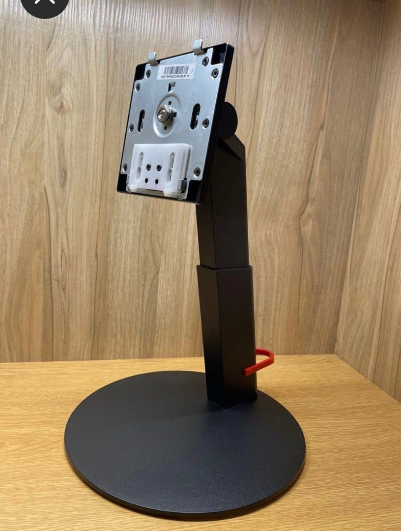Lenovo monitor stand - good as new (Category: Monitor Screens) located in Singapore. Submitted by chua_unicorns (Listing ID 1378966158, Image 1). Description: Monitor stand - original from Lenovo model T24i-10. Please refer to pictures for various dimensions. If you need more details please let me know. Good as new - selling as I have mounted my monitor. Self collect. Delivery can be arranged at a small fee depending on location. .