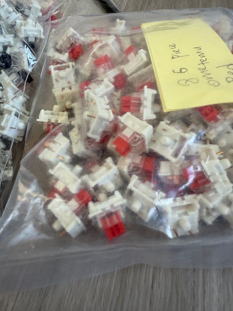 Linear Keyboard Switches black red63208339017987112