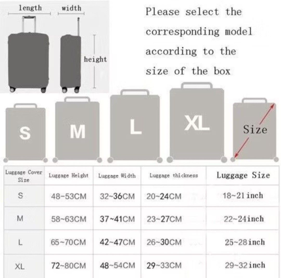Luggage Cover (Category: Luggage) located in Las Pinas. Submitted by jhona08 (Listing ID 1379111439, Image 2). Description: Used once only XL size.