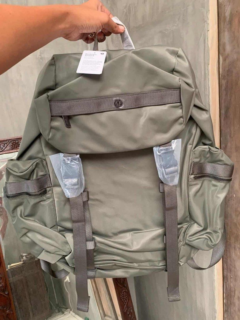 Lululemon Wunderlust Backpack 25L in Army Navy (Category: Backpacks) located in Las Pinas. Submitted by ziggyt (Listing ID 1378955497, Image 3). Description: Guaranteed Original from Canada. On hand and ready to ship! Location: Caloocan Mnl Color: Army Navy Size: 25L Item posted are not affiliated with the brand. We ship same day delivery via lbc, jnt or lalamove. You can check more authentic lulu goodies from our fb page @lululemonphilippines. T