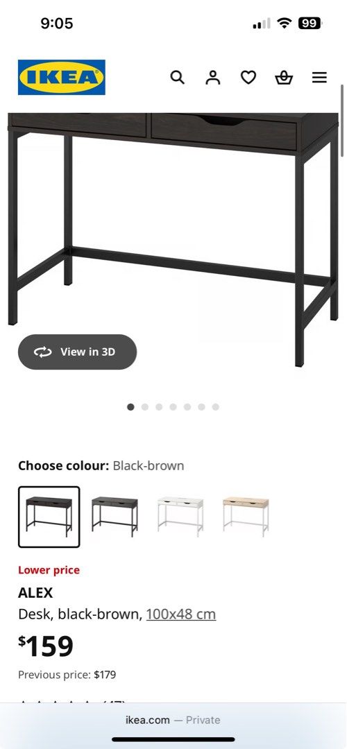 Moving sale! Excellent condition very clean no pets (Category: Garage sale) located in Singapore. Submitted by emma_w89 (Listing ID 1378958158, Image 2). Description: Tall mirror 70$ Study desk 80$ Square mirror 50$ Set of 6 drawers 100$ Dehumidifier/air purifier 250$ Cushioned desk/dining chair 75$ (I have 2) Side table 15$ (black) Stool 15$ Black bed frame 200$.