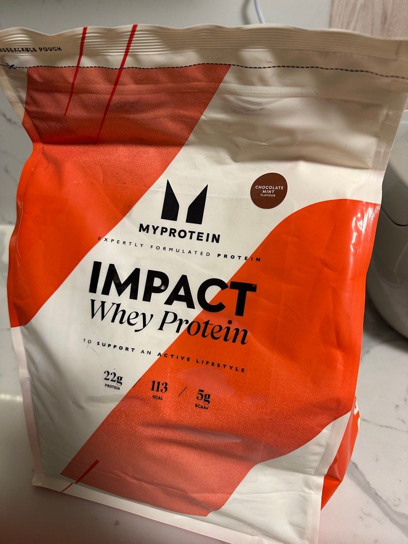 Myprotein Impact Whey Protein (Category: Vitamins & Supplements) located in Singapore. Submitted by weakboyy (Listing ID 1379103490, Image 1). Description: 1.6kg left, as per photo on weigh scale. Expiry 07/2026 I can deliver to your place if in the west..