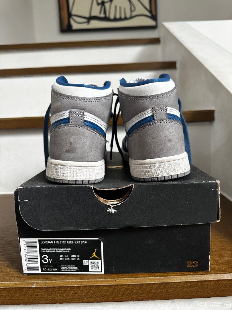 NIKE AIR JORDAN RETRO HIGH OG LIKE NEW WITH BOX SIZE 35