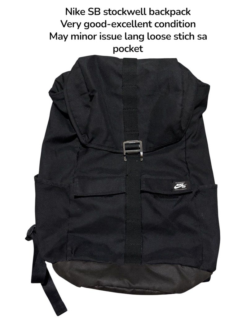Nike sb backpack (Category: Backpacks) located in Guihulngan. Submitted by fbthriftgoodsniace (Listing ID 1379057851, Image 1). Description: May minor issue lng Loosestitch sa pocket.