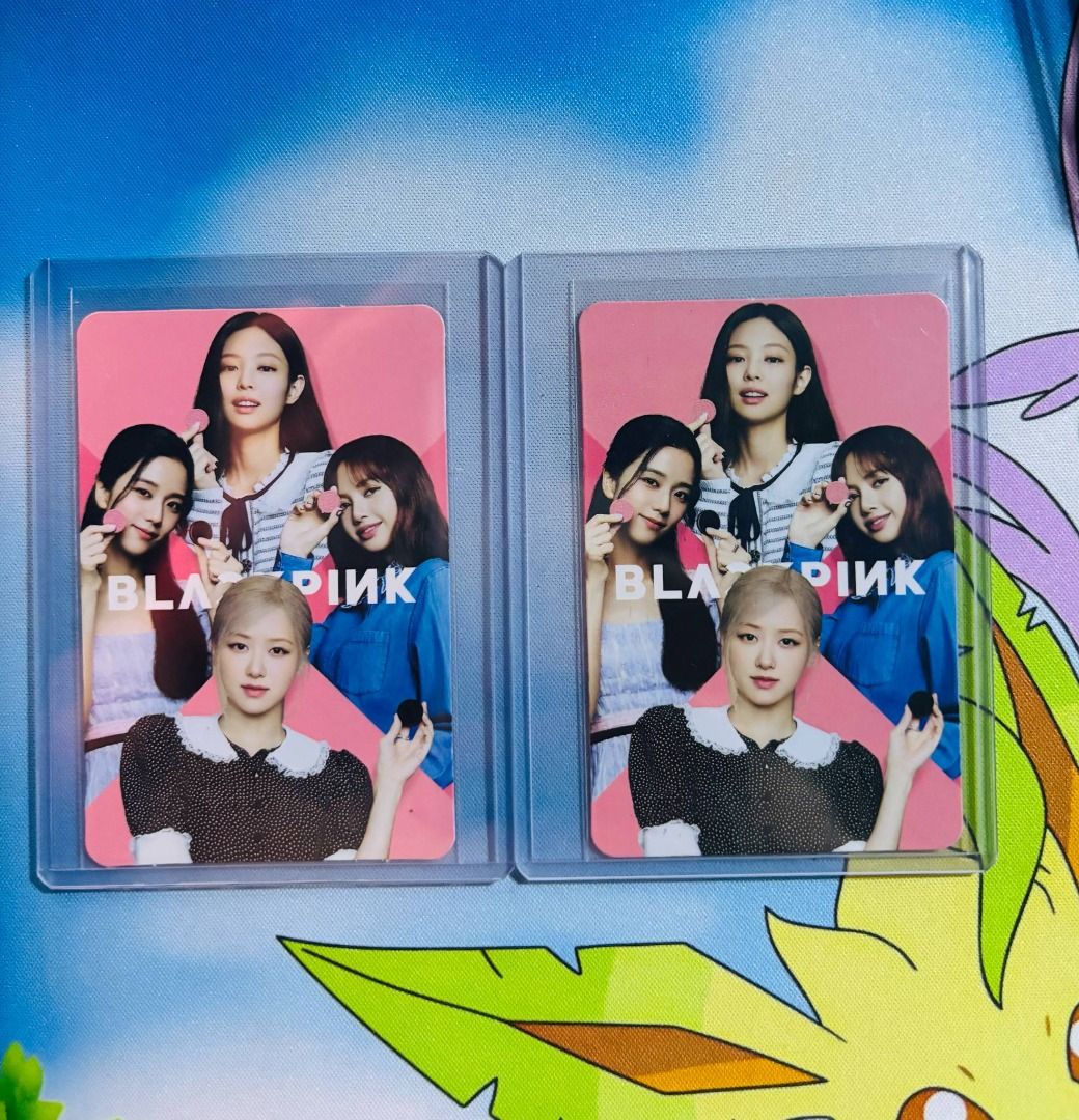 Oreo BLACKPINK Group Photocard (Category: K-Wave Merchandise) located in Manila. Submitted by rudymel.patawaran (Listing ID 1379064234, Image 1). Description: Oreo BLACKPINK Group Photocard Php50 each Have 2pcs.
