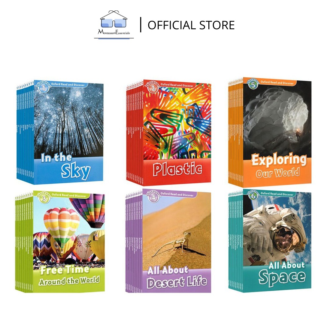 Oxford Read and Discover Level 1 - 6 Book Set, Hobbies & Lifestyle