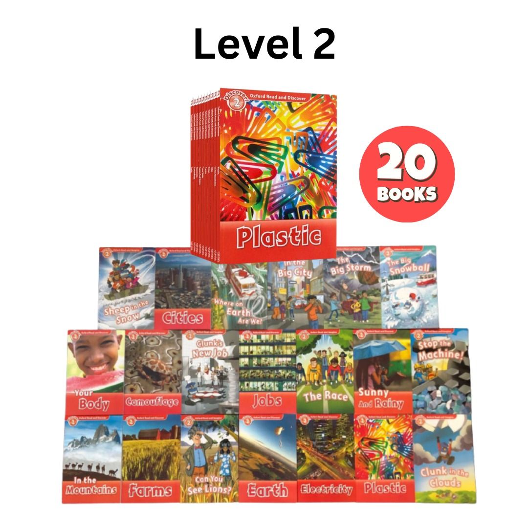 Oxford Read and Discover Level 1 - 6 Book Set, Hobbies & Toys