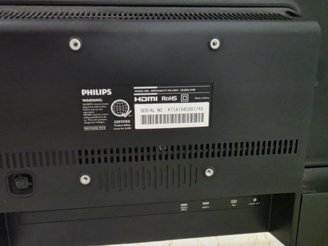 Philips TV 40FPA5063/71 (Category: TV) located in Paranaque City. Submitted by saystokki (Listing ID 1379039244, Image 2). Description: .