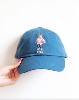 Polo Ralph Lauren cap 小熊重工刺繡防曬鴨舌帽 棒球帽64228428069635110