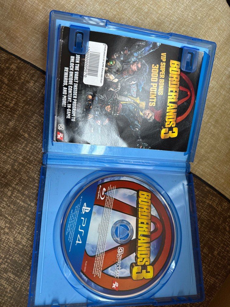 PS4 Borderlands 3 (Category: PlayStation) located in Pasig City. Submitted by thegoodfind.ph (Listing ID 1378966665, Image 3). Description: Authentic Original bought from Datablitz.