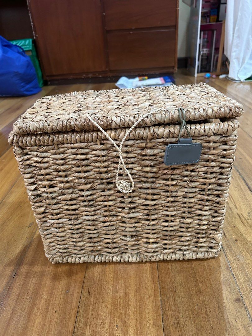 Rattan Picnic Basket (Category: Gift Baskets & Hampers) located in San Juan City. Submitted by ukiyo.market (Listing ID 1379002529, Image 1). Description: Thick Rattan Picnic Basket@599 From Fairmont Hotel Size: 11" x 13" San Juan RFS: decluttering GCASH/BPI/BDO.