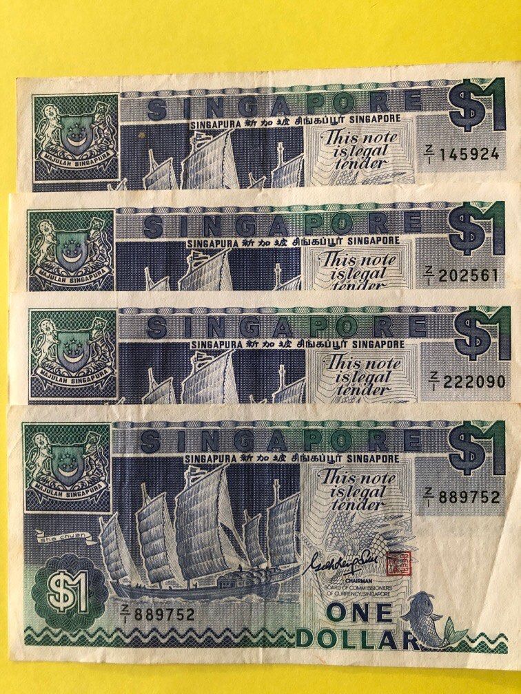 Replacement note (Category: Currency) located in Singapore. Submitted by kumarpe (Listing ID 1378943907, Image 1). Description: Z/1 series notes, selling one note 50/-.