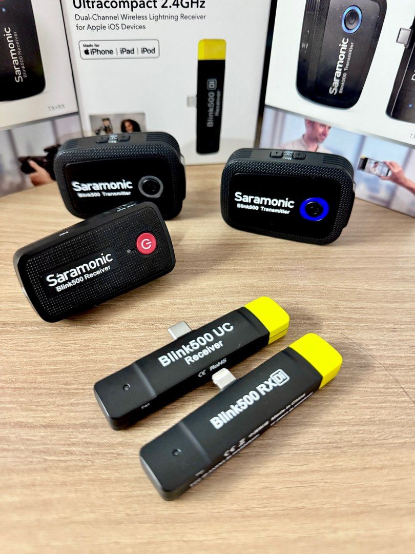 Saramonic Blink500 Wireless Microphone System63222274878977112