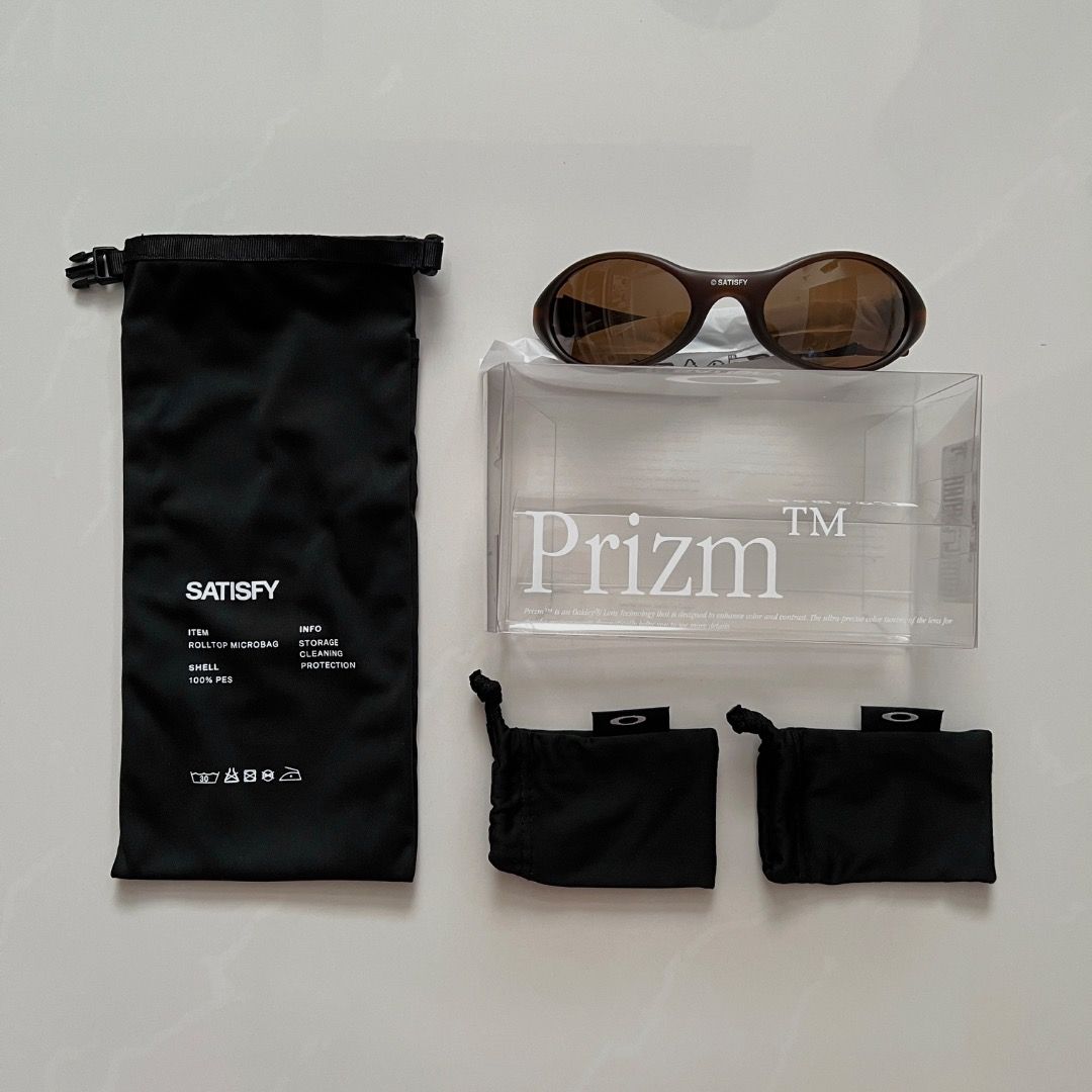 Satisfy x Oakley Eye Jacket 'Dune' Shades, Men's Fashion, Watches