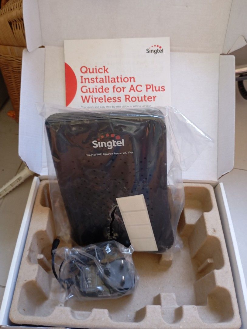 Singtel WiFi Gigabit Router AC Plus - Brand New63149089482498110