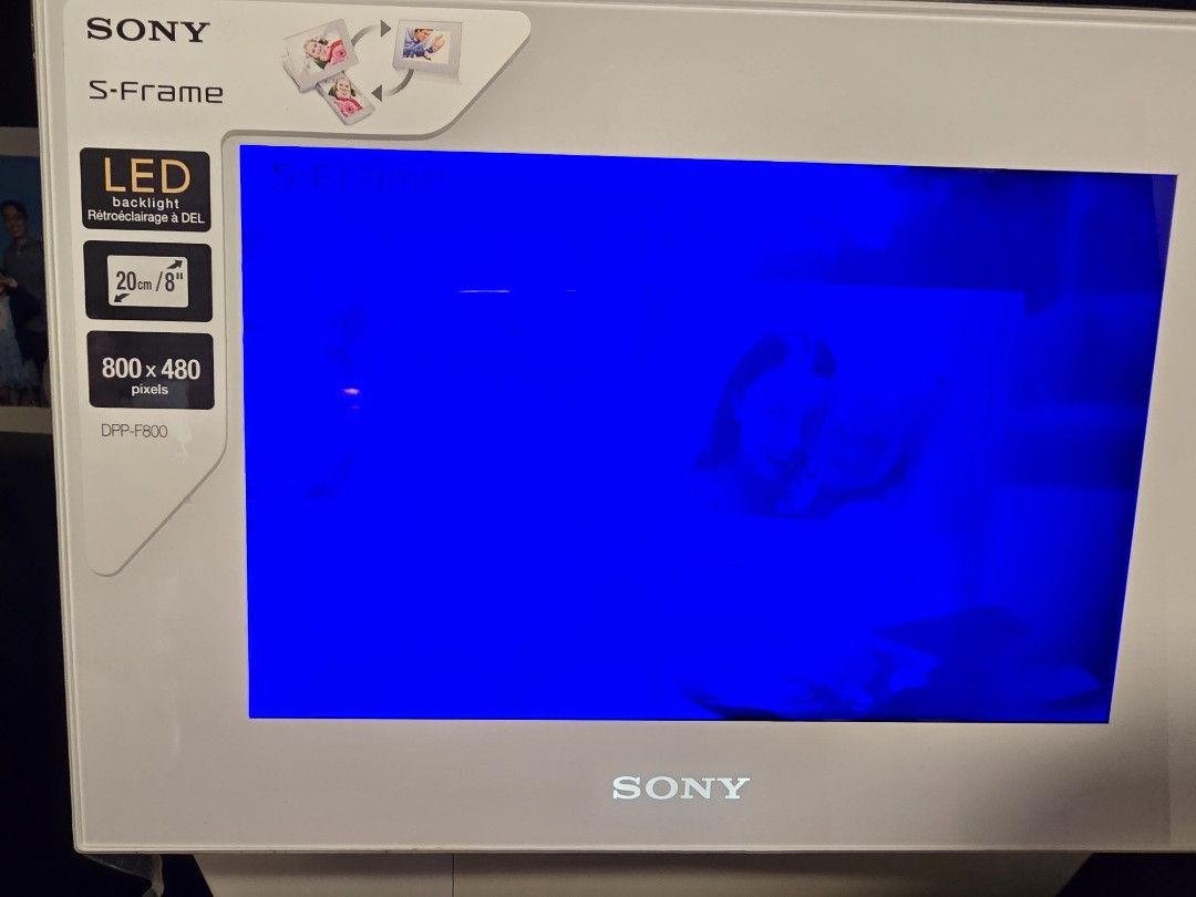 Sony Screen Frame Sony S-Frame Digital Photo Frame, Furniture & Home Living, Home Decor ...