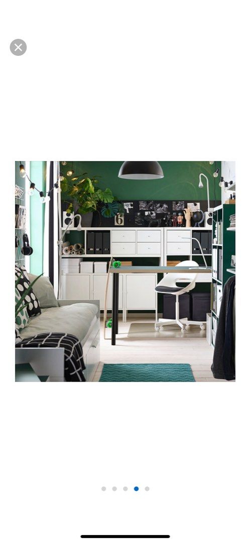 Table Computer IKEA (Category: Tables & Sets) located in Kuala Lumpur. Submitted by AMiShop (Listing ID 1379096109, Image 1). Description: Linnmon + 4pcs leg - Condition 9.9/10 - 150cm x 75cm - Fix price Area Sg Besi.