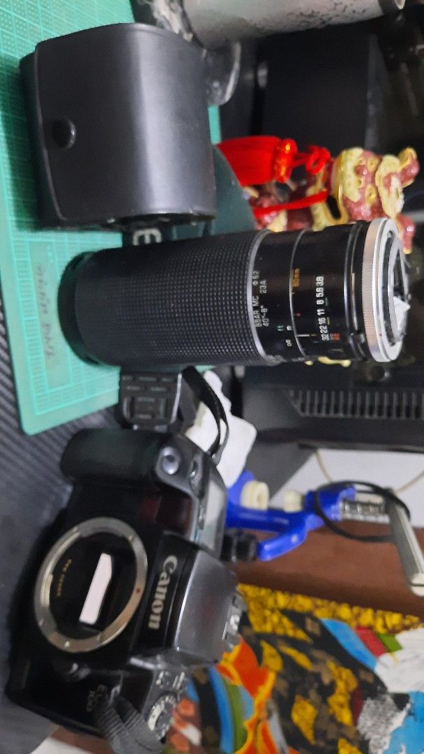 Take all only (Category: Cameras) located in Taguig. Submitted by nippon.toki (Listing ID 1379119767, Image 2). Description: for sale tamron lens free na lahat ng kasama. camera not working. di ko mapagana. sold as is. Please read! For sure buyer only! NO COD/COP No long reservation The items will be sold to the first payer w/o prior notice. Verbal reservations are not acceptable. Note: all items are vintage please always manage your expectations