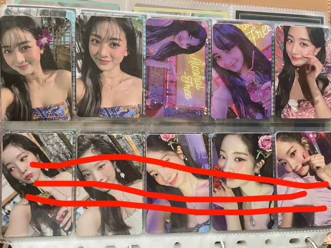 TWICE Alcohol free taste of love photocard 專卡小卡娜璉定延momo
