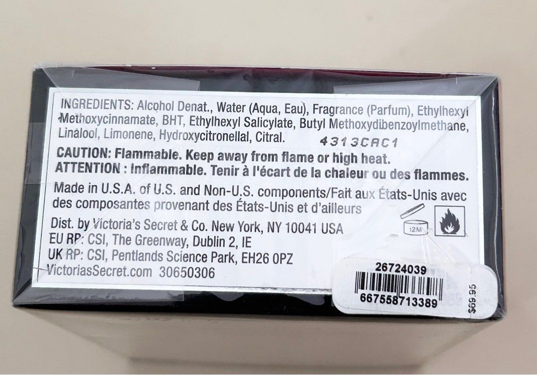 Victoria’s Secret Bombshell Paris 50ml (Category: Fragrance & Deodorants) located in Pasig City. Submitted by jrrhs (Listing ID 1378980699, Image 3). Description: .