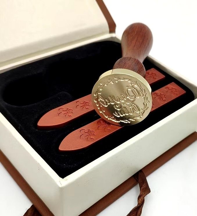 Wax Seal Stamp Set with box (Category: Craft Supplies & Tools) located in Makati City. Submitted by ancientph (Listing ID 1379123411, Image 1). Description: ~ Custom Wax Seal Stamp Set ~ ✨ Make Your Mark, Magically! ✨ (Kindly forward us the black and white logo that you want) 🔹 Round or Square Shape 🔸 Available in 2cm & 2.5cm sizes, 3 cm, 5cm Perfect for letters, gifts, branding & spellbound packaging! 💌 How to Use: 1. Light a wax stick or mel