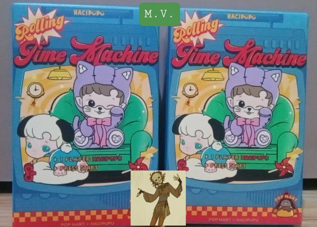 WTS/LFB Hacipupu Rolling Time Machine Figures (Category: Designer & Blind Box Toys) located in Manila. Submitted by changelingunforgiven (Listing ID 1379057201, Image 1). Description: WTS: Hacipupu Rolling Time Machine Tingi - 425 Bundle- 850 Confirmed - Fantasia Gachapon and Happy Carousel - bought from PopMart via PopNow.