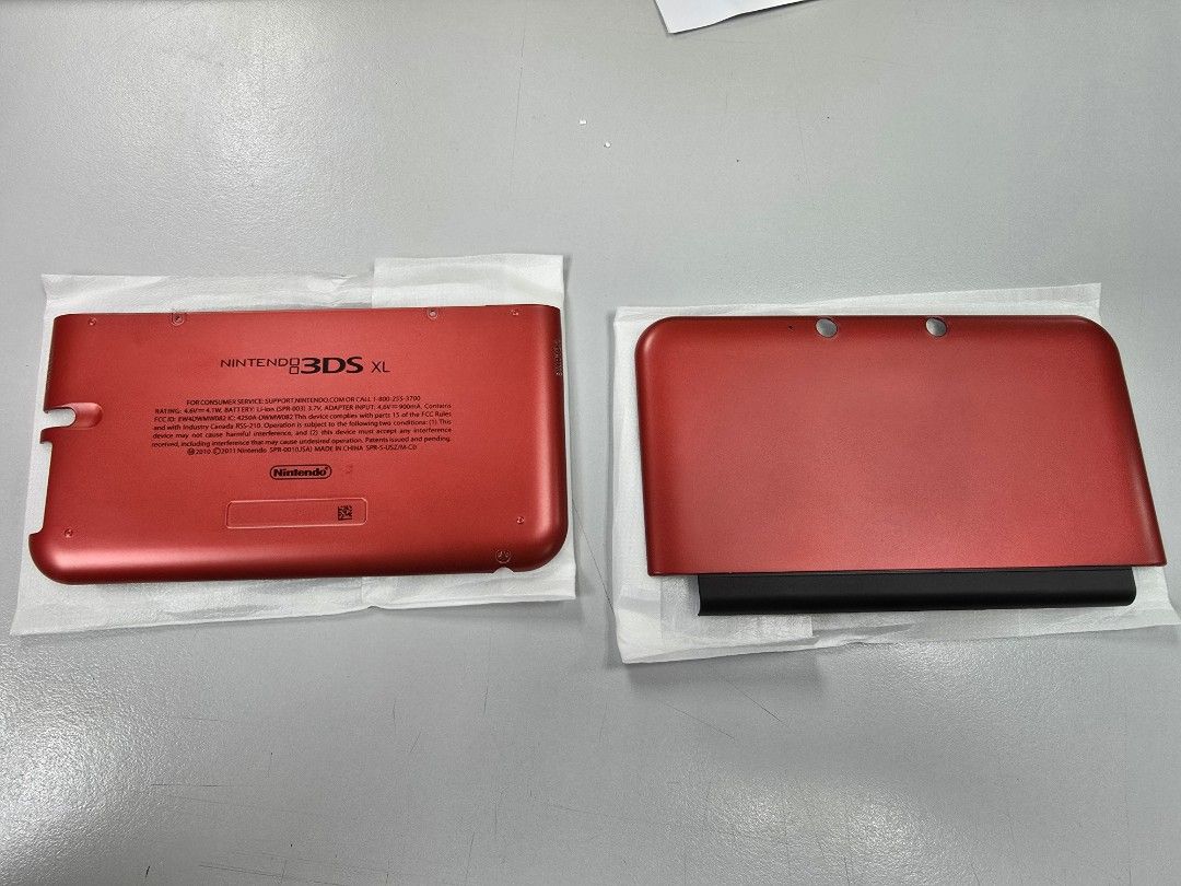 3DS XL Front and Back Shell Replacement, Video Gaming, Video Game ...