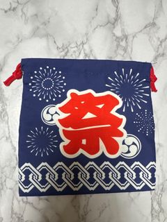 日本祭典 束口袋 著巾袋 小物袋64212406716674110