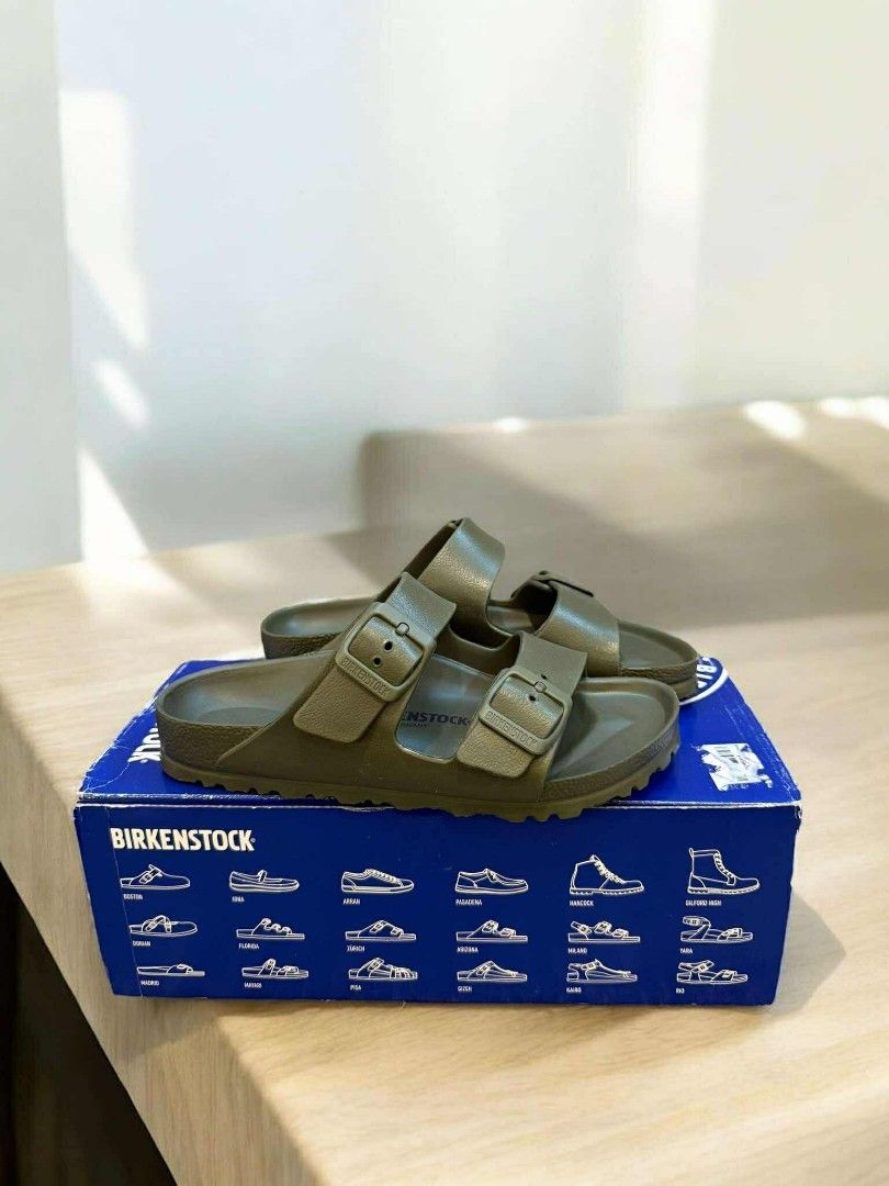 arizona eva khaki size 35/36 (Category: Flats & Sandals) located in Mabalacat. Submitted by maiyasluxurybagshoppe (Listing ID 1379215928, Image 1). Description: .