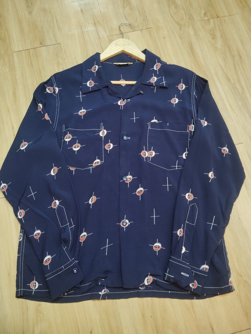 at last & co butcher products timeworn clothing atomic rayon shirt