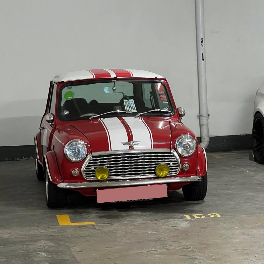 Austin Morris Cooper Austin Morris Cooper Auto (Category: Used Cars) located in Singapore. Submitted by tiffanynco12 (Listing ID 1246524406, Image 2). Description: Looking for serious buyer only. Classic Car Plate. 1970 Austin Morris Cooper in good condition. 6 previous owners, 998cc engine, Red Primary Color with white secondary color. Mileage is 60,000+. Automatic 4-speed gearbox. A classic vintage car with lots of charm and history. Perfect fo